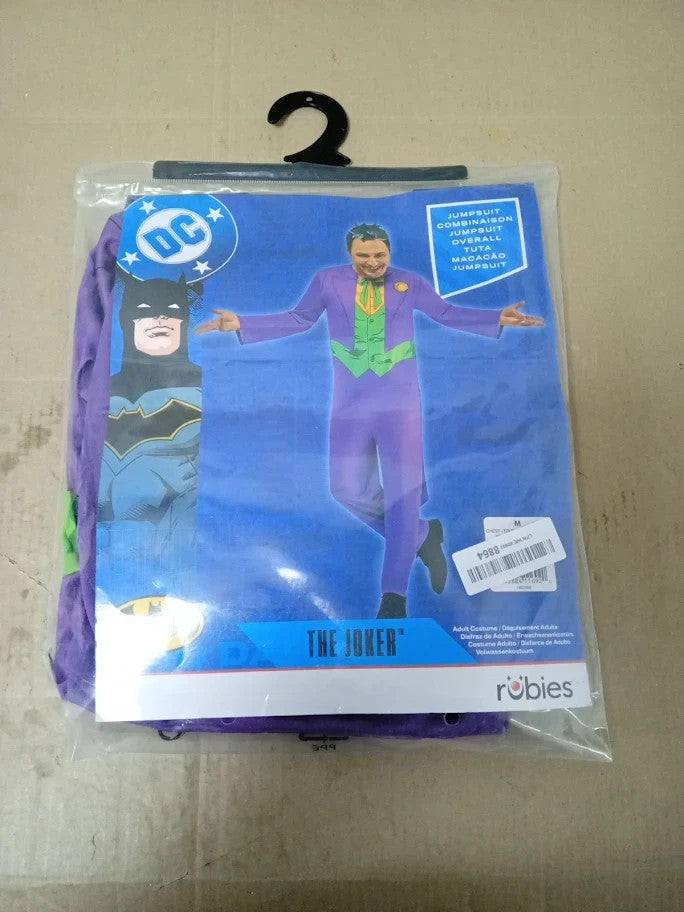 Rubies Official WB Joker Costume Adults Fancy Dress Size Medium Halloween New