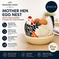 Mason Cash Mother Hen Egg Nest Rustic Farm Inspired Kitchen Tidy Egg Storage