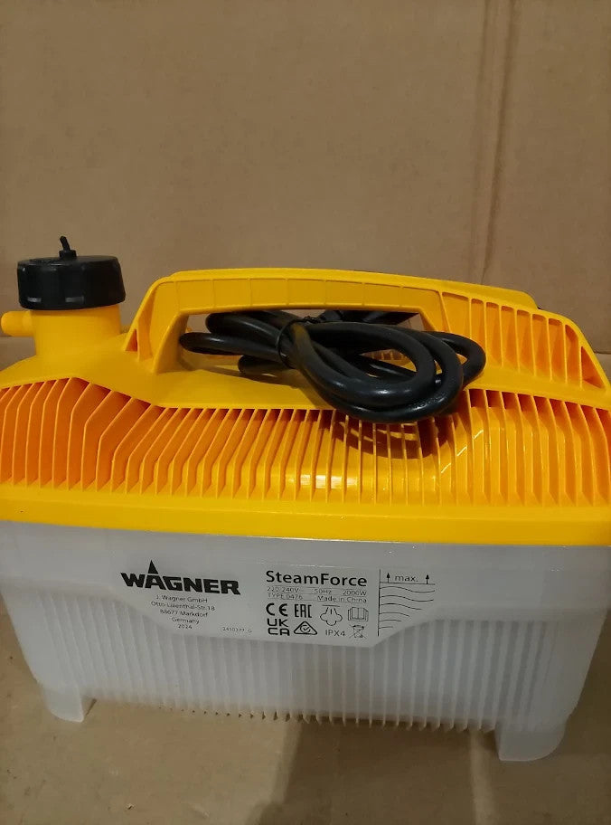 WAGNER Steam Wallpaper Stripper Force Plus 4L Capacity Steaming Time 70min New