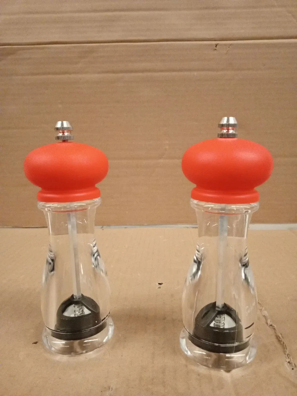 Sur La Table SLT847053ORG Salt & Pepper Mill Ceramic Orange 2 Pack Manual