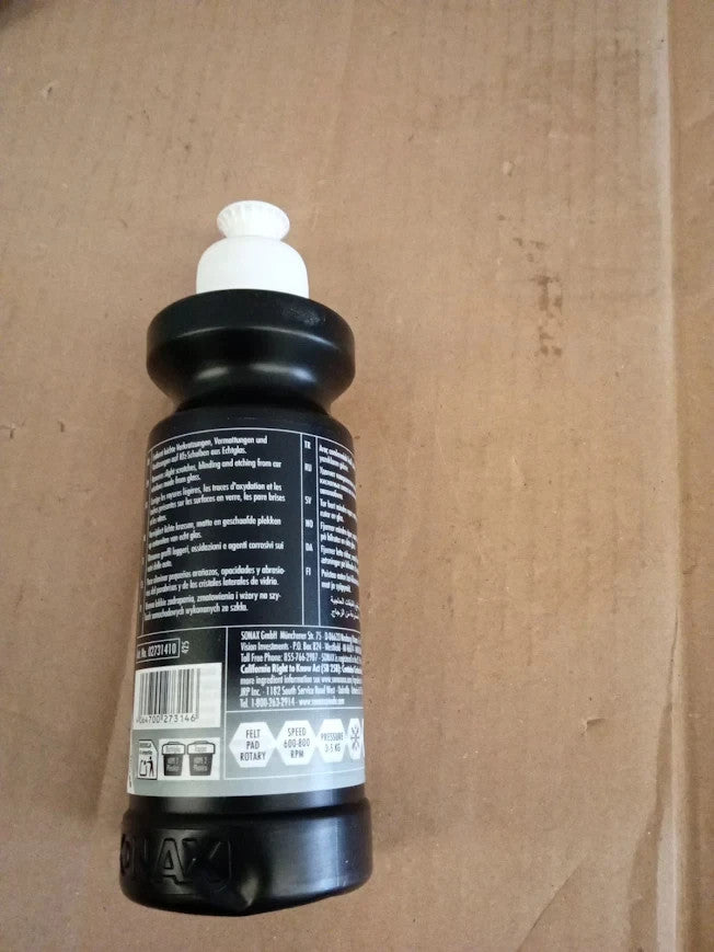Sonax Profiline GlassPolish 250ml Removing Slight Scratches Blinding New