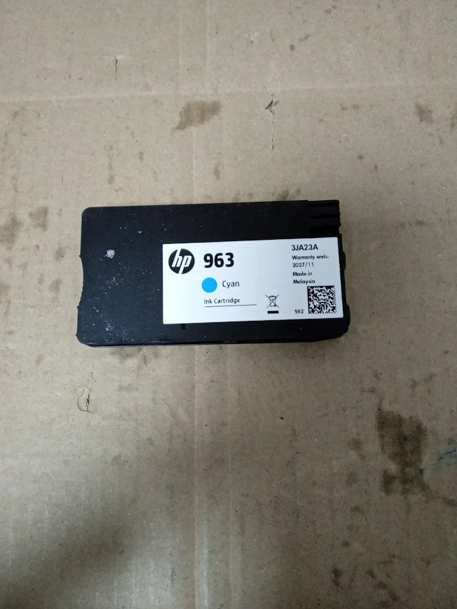 HP 6ZC70AE 963 Original Ink Cartridge Cyan Only