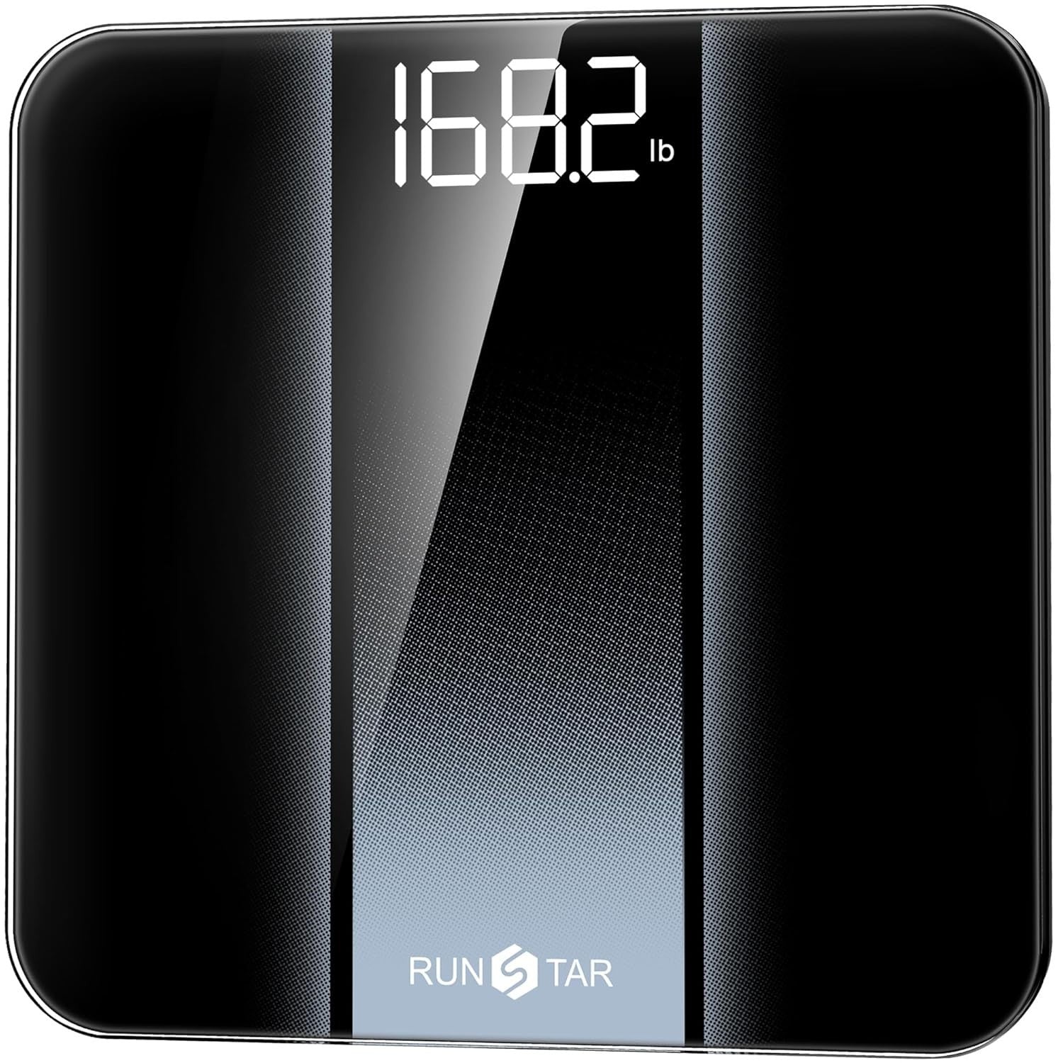 RunStar Digital Bathroom Scale Body Weight High Precision Clear LED 400lb New