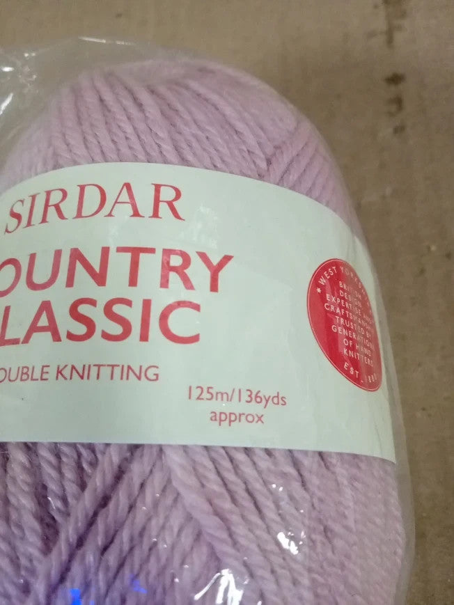 Sirdar Snuggly Replay DK Double Knitting Quiet Violet 122 50g New