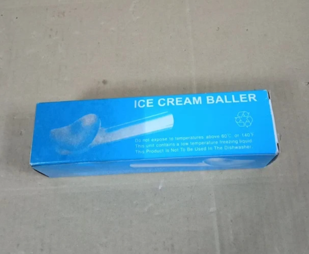 Vogue Ice Cream Scoop 2.5oz Durable Aluminium Scooper Green Handle J089 Design