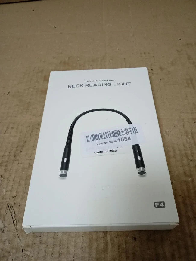Diboniur Neck Reading Light Book Reading Night 3 Colors 3 Brightness Levels