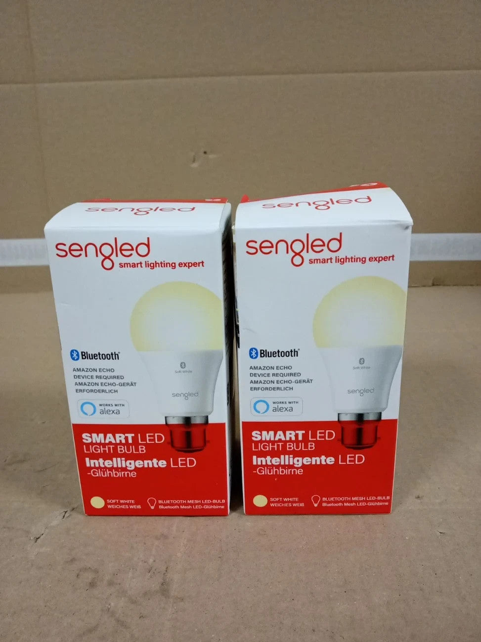 Sengled Smart Bulb Alexa Light Bulb Bayonet Bluetooth LED B22 Work 2 Pieces New