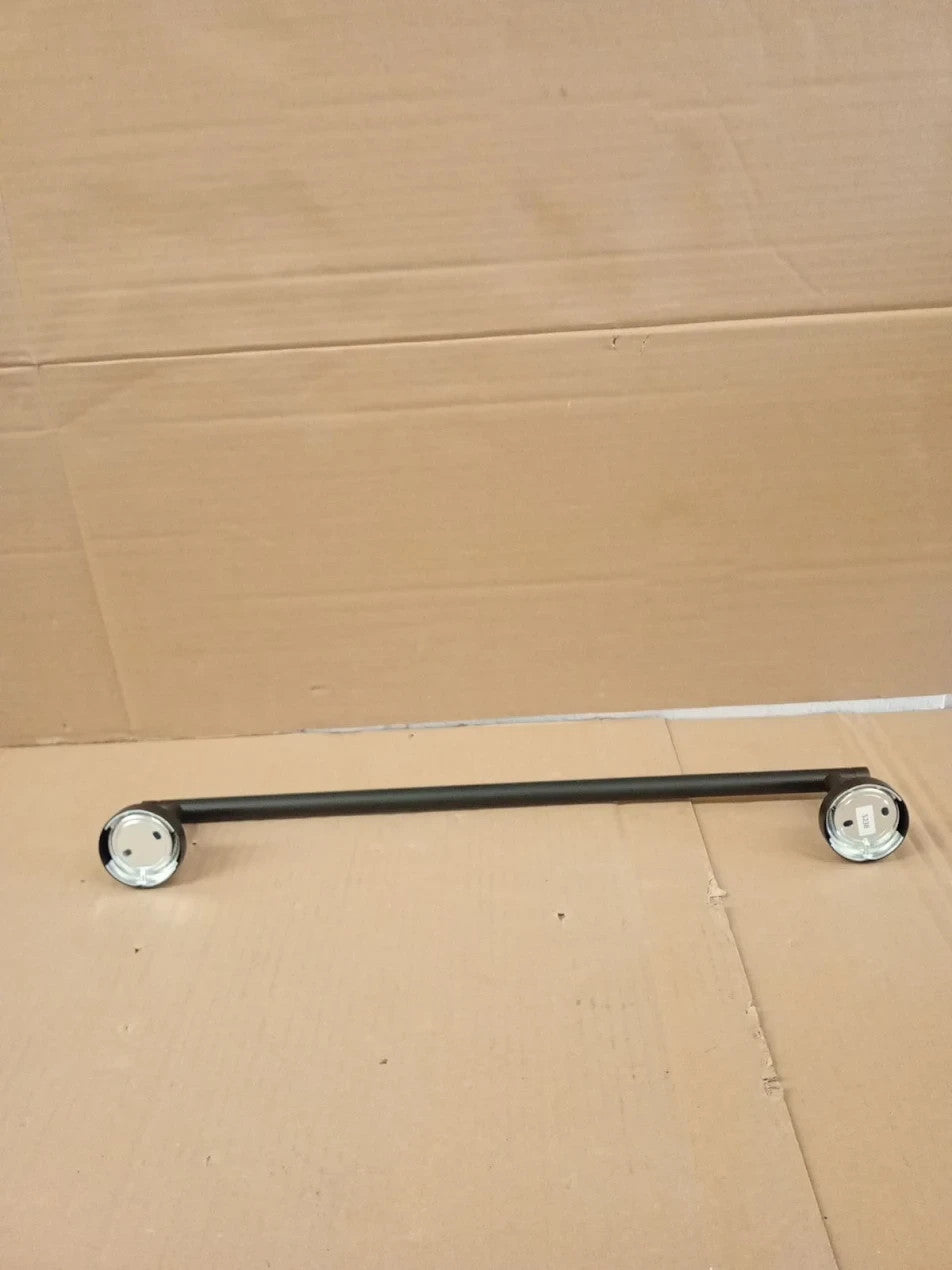 Habitat Wall Mounted Towel Rail 5.3x50x8cm Durable Matt Black