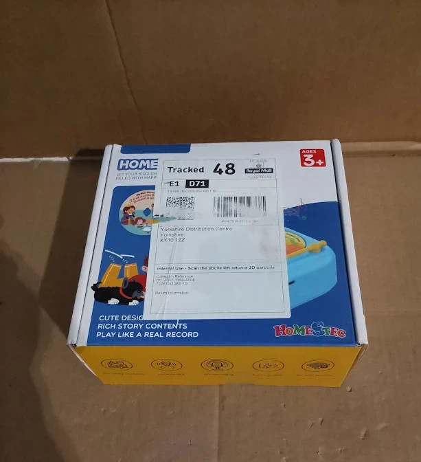 HOMESTEC Talking Flash Cards Record Player Storytelling Music Recorder Education