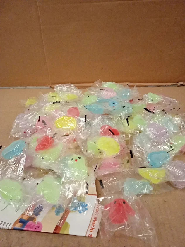 Squishy Mochi Toys Party Favors Kids Goodie Bags Stuffers Glow In The Dark New