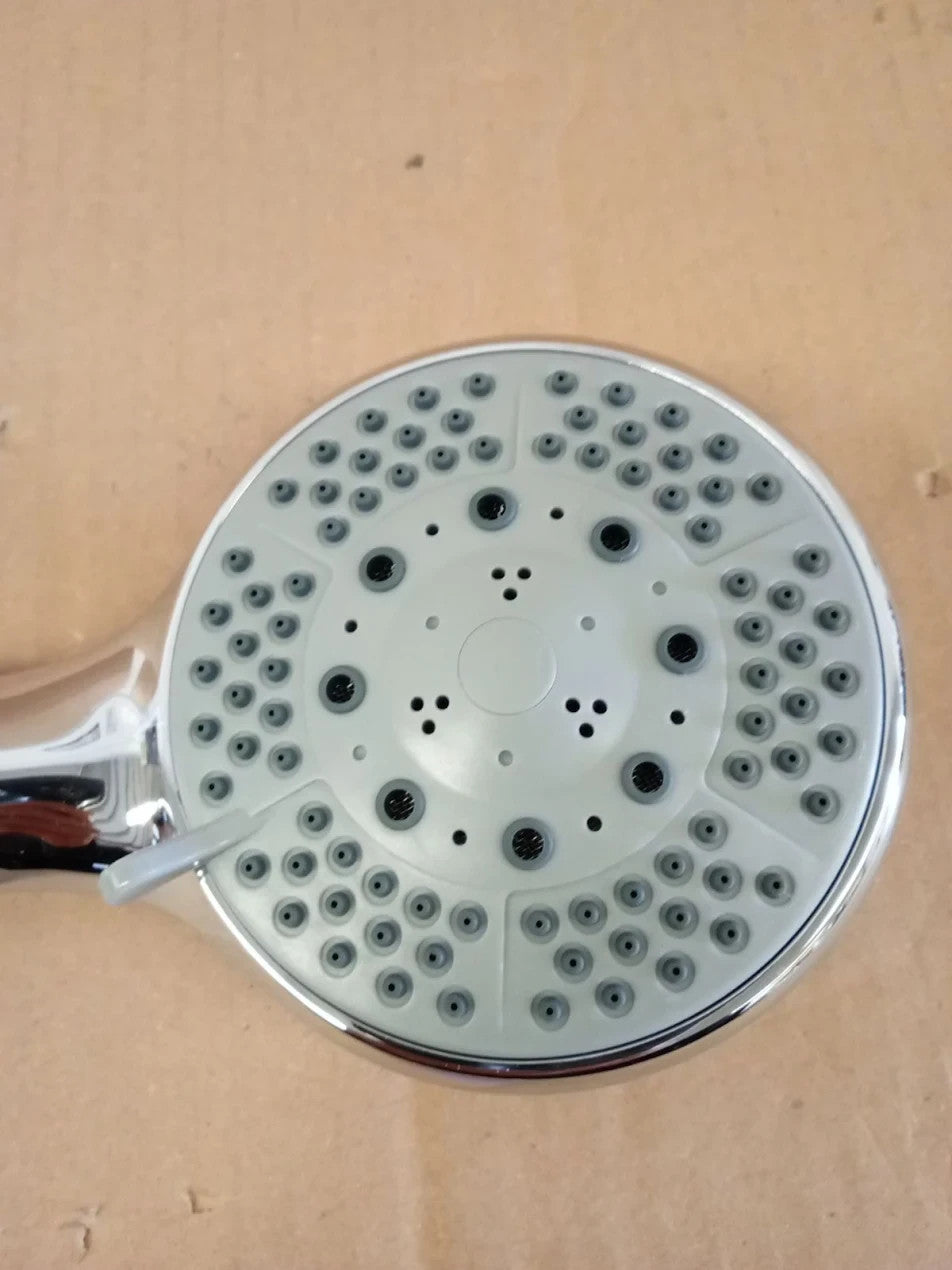Home 5 Function Shower Head Chrome Easy clean Limescale Resistant 1 Pack