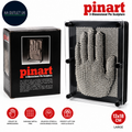 Metal Pin Art Impression Toy Large 13x18cm 3D Pin Art Board Sculpture Silver
