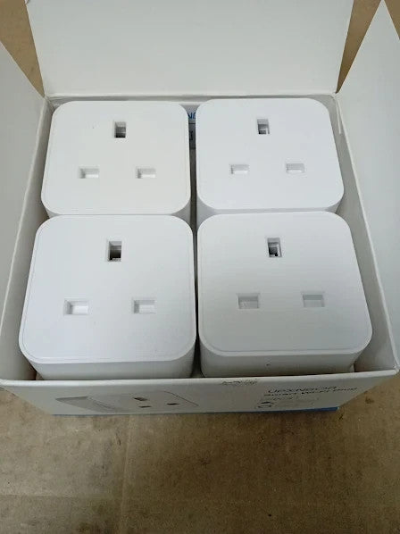 Upxbnor Smart Plug Wifi Outlet Compatible Alexa Google Home Wireless New