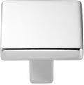 Koofizo Square Cabinet Knob Chrome Pull Handle 31mm 1.2in 10 Pack Kitchen New