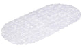 Argos Home PVC Pebbles Bath Mat Machine Washable Clear 35x69cm New