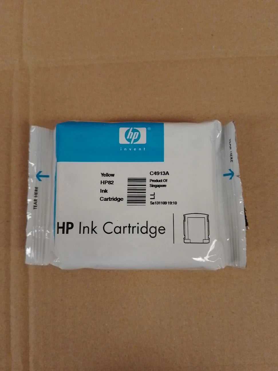 HP 82 Original Ink Yellow Standard Capacity 69ml 1 Pack New