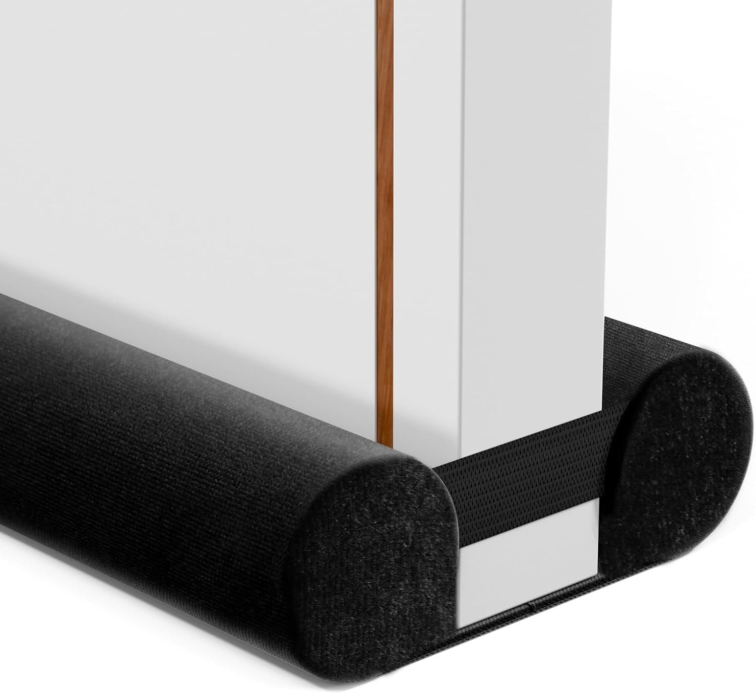 BKSAI Double Side Door Draught Excluder Bottom Door No Adhesive  Door Draft New