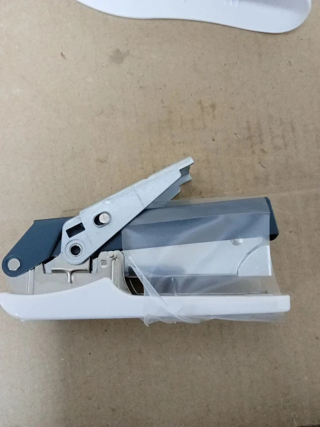 Rapesco 1467 Germ Savvy Antibacterial Eco Luna Less Effort Stapler White New
