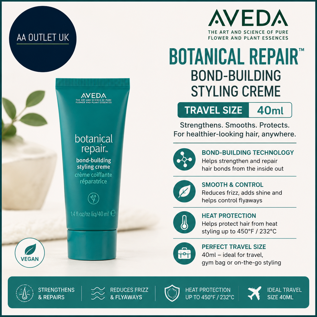 Aveda Botanical Repair Bond Building Styling Creme 40ml Travel Size Vegan New