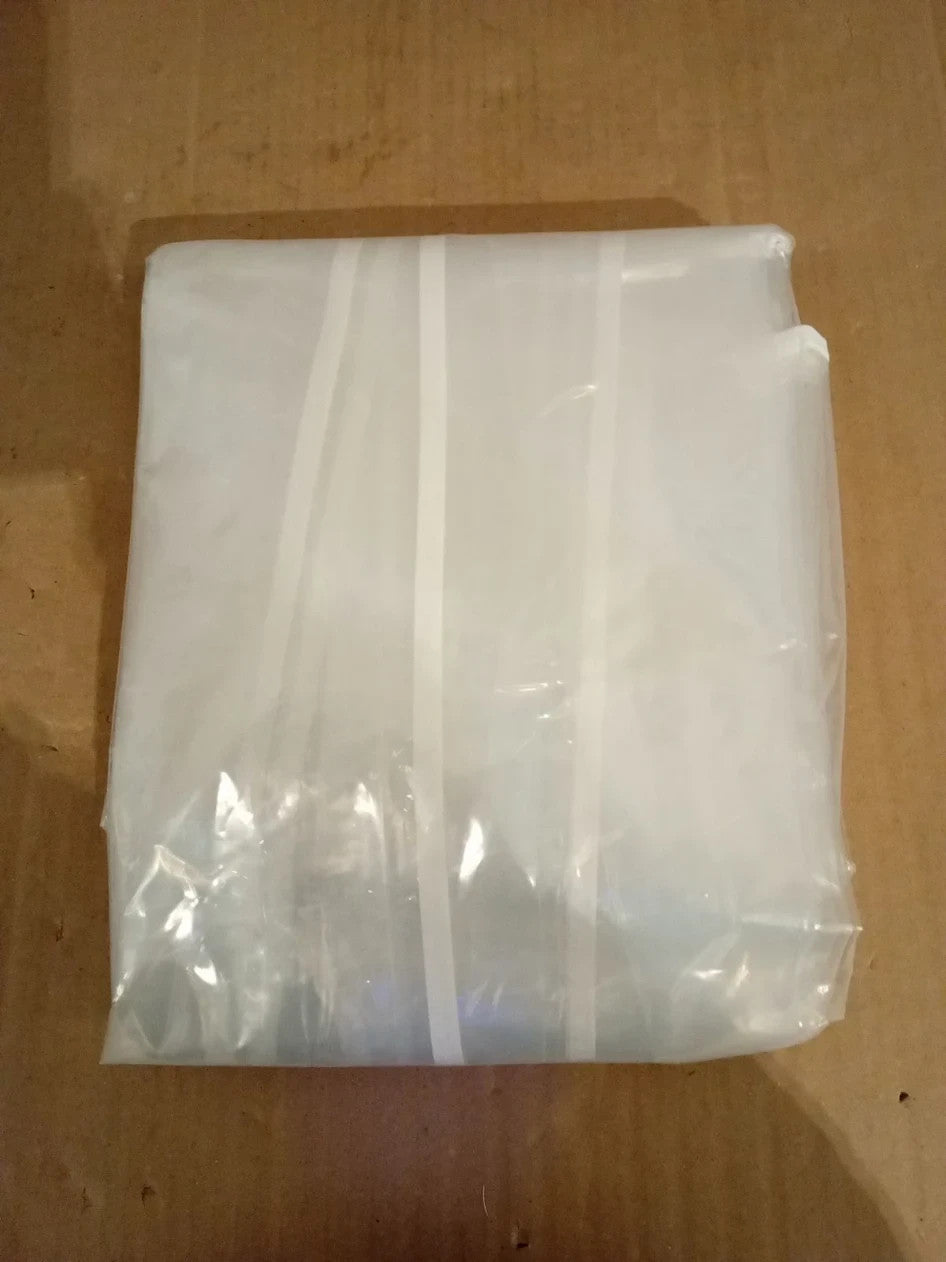The Shopfitting Shop Clear 6ft Clothes Rail Protective Cover Garment Hanging
