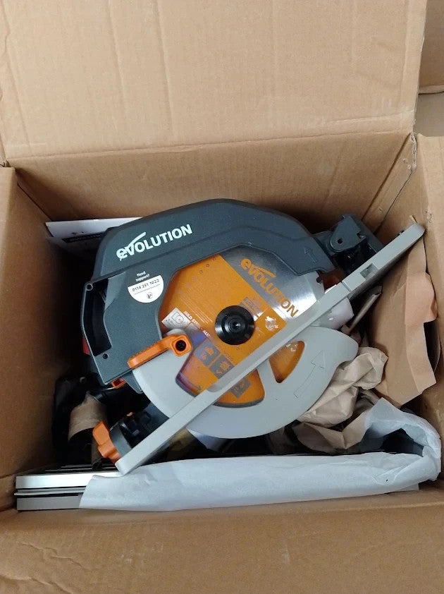 Evolution Power Tools R185CCSX Circular Saw 1020mm Track Cuts Metal New