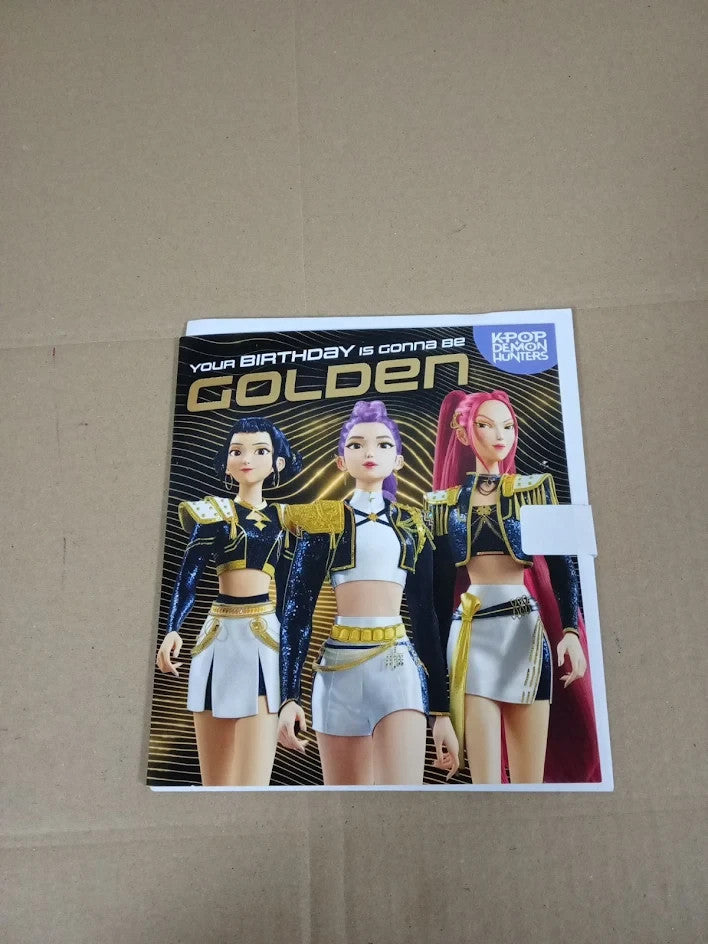 KPOP Birthday Card Is Gonna Be Golden Greeting Official Licensed Product New