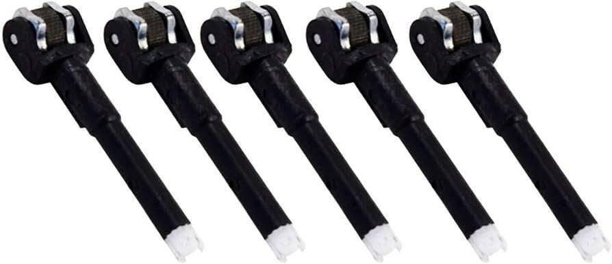 5x Clipper Lighter Replacement Flint Wheel Pokey Bit Spare Stem Size B New
