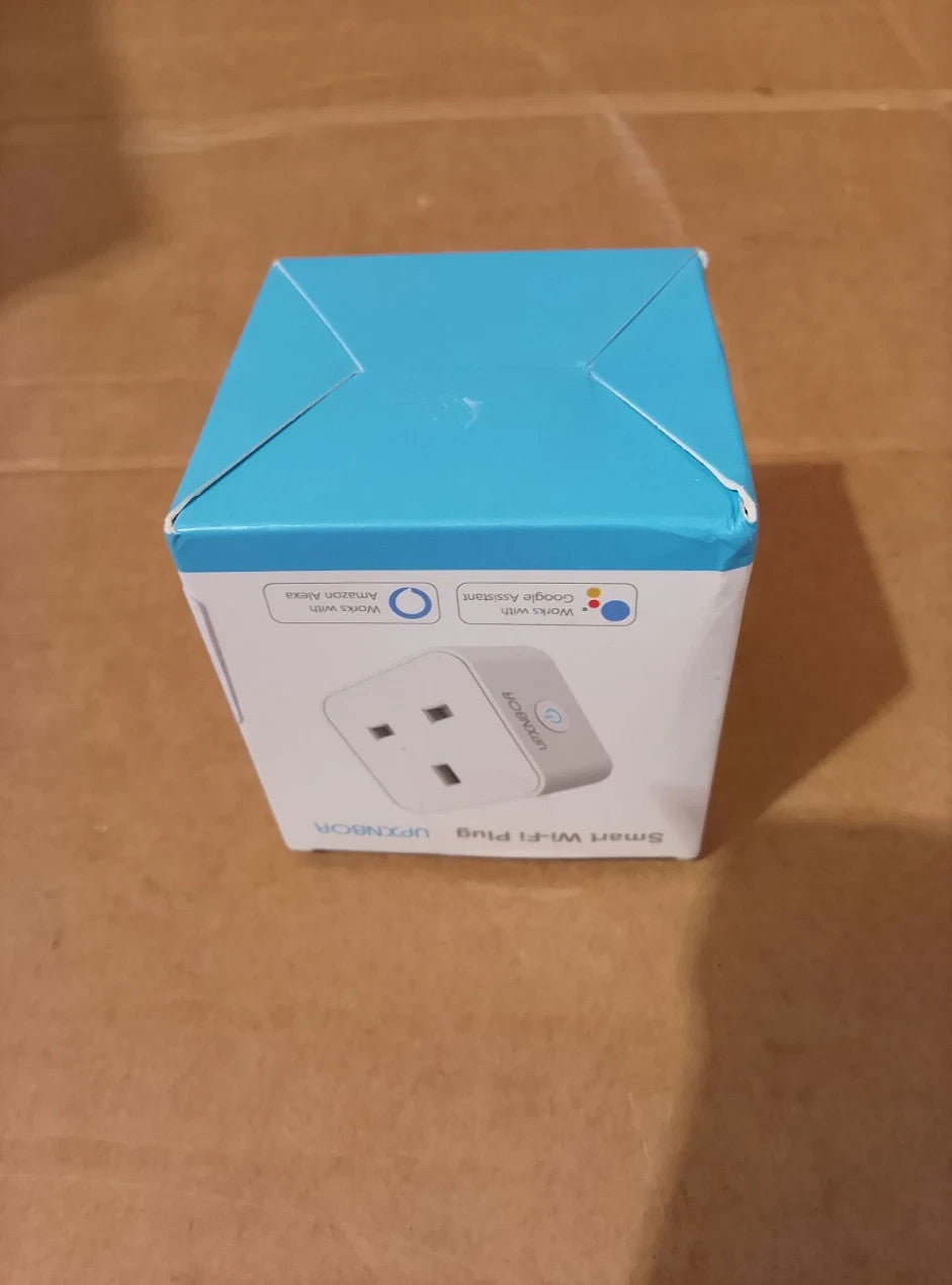Upxnbor Smart Plug WiFi Outlet Alexa Google Home Wireless Smart Socket Energy