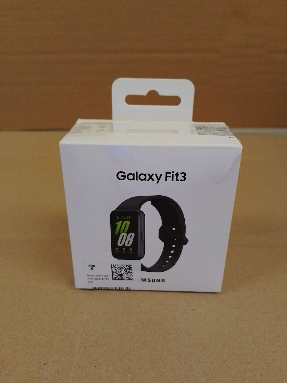 Samsung Galaxy Fit3 Smart Watch Fitness Tracker Health Monitoring Black UK New
