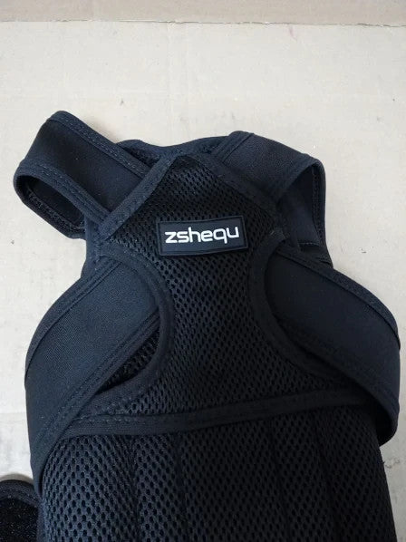 Back Support Brace Posture Corrector Adjustable Shoulder Neck Lumbar Medium New