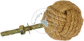 Aasiya Nautical Rope Cabinet Knobs 9 Pieces Jute Door Handles Beach Decor New