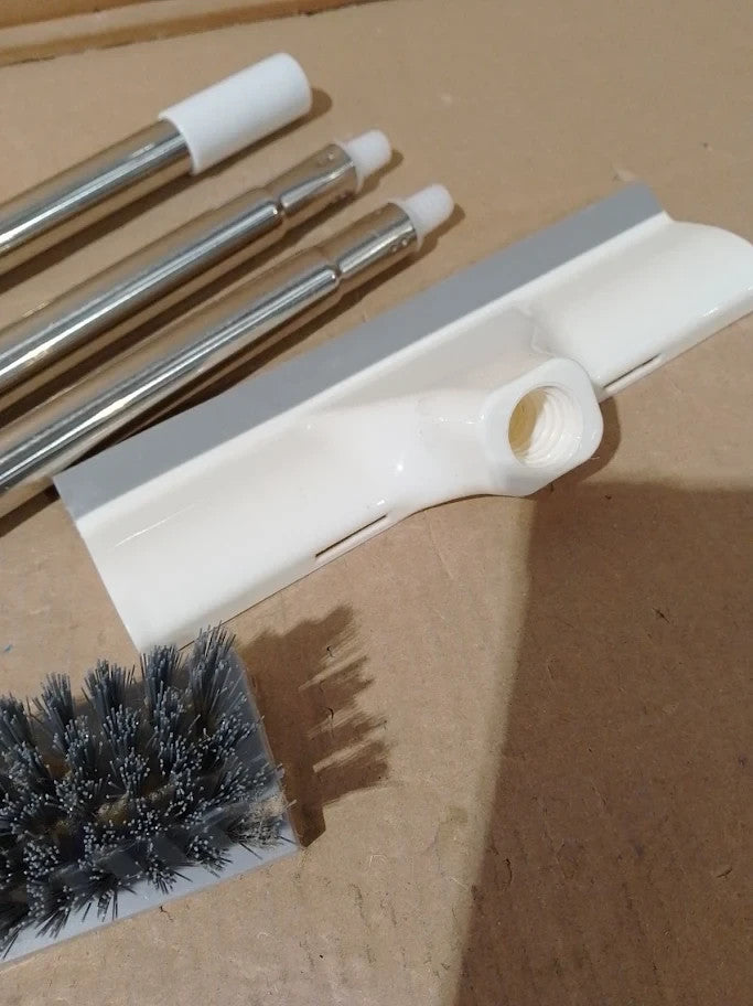 ASelected Floor Scrubbing Brush With Adjustable Long Handle Stiff Bristle