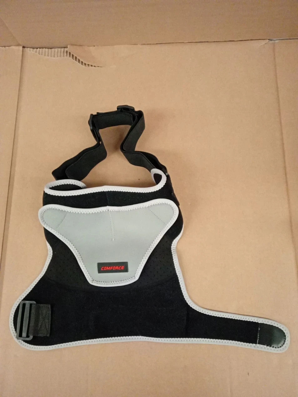 Shoulder Support Brace Unisex Cuff Adjustable Wrap Left Right One Size New