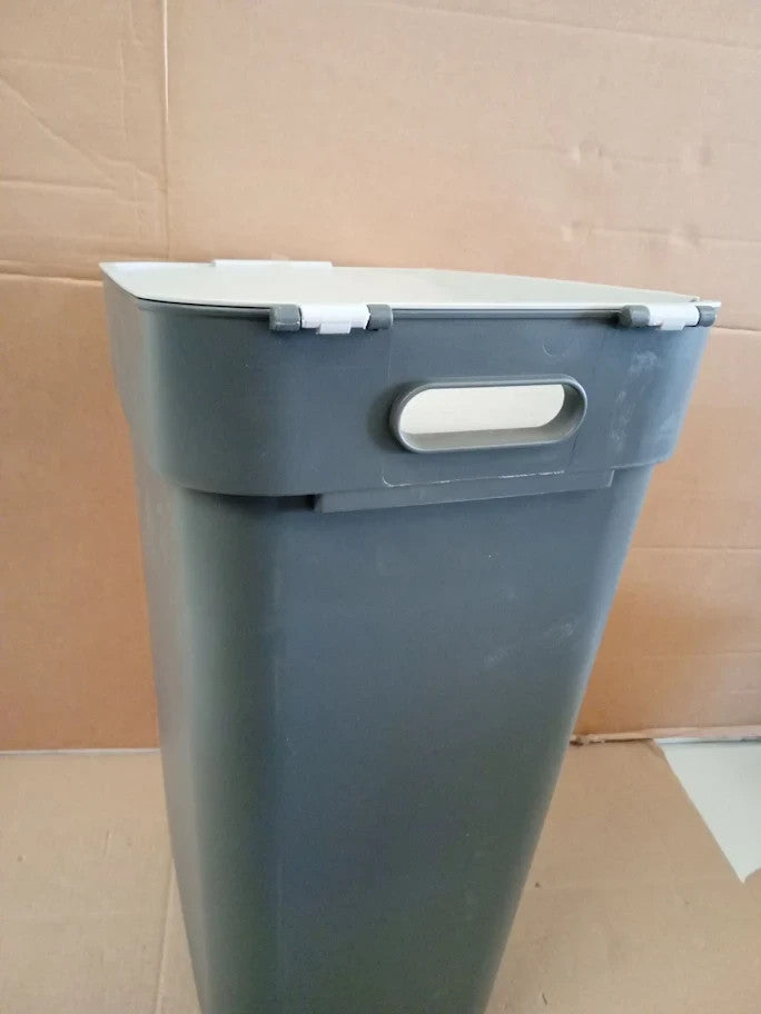 Curver 30Litre Recycling Bin Made From Plastic Grey 55x24.6x36.7