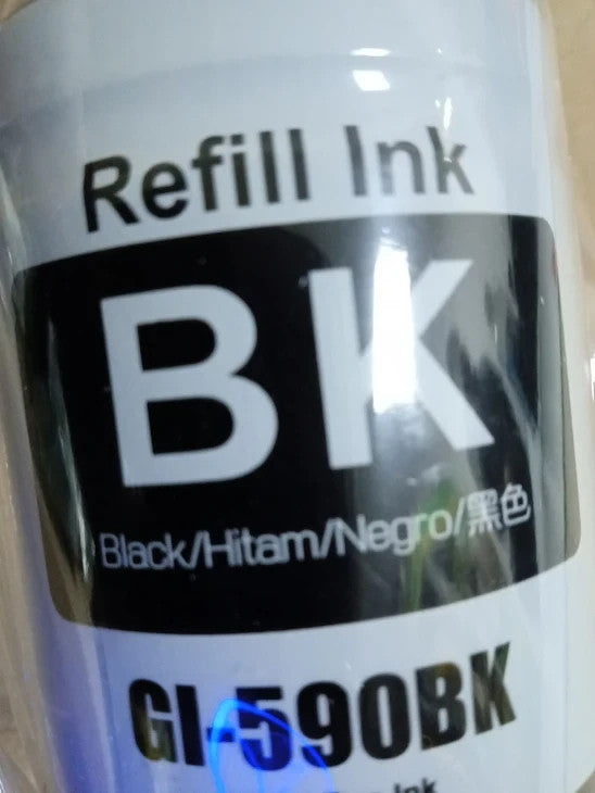 Go Inks Compatible GI 590 Ink Bottle Set 4 Pack Replacements 135ml/70ml New