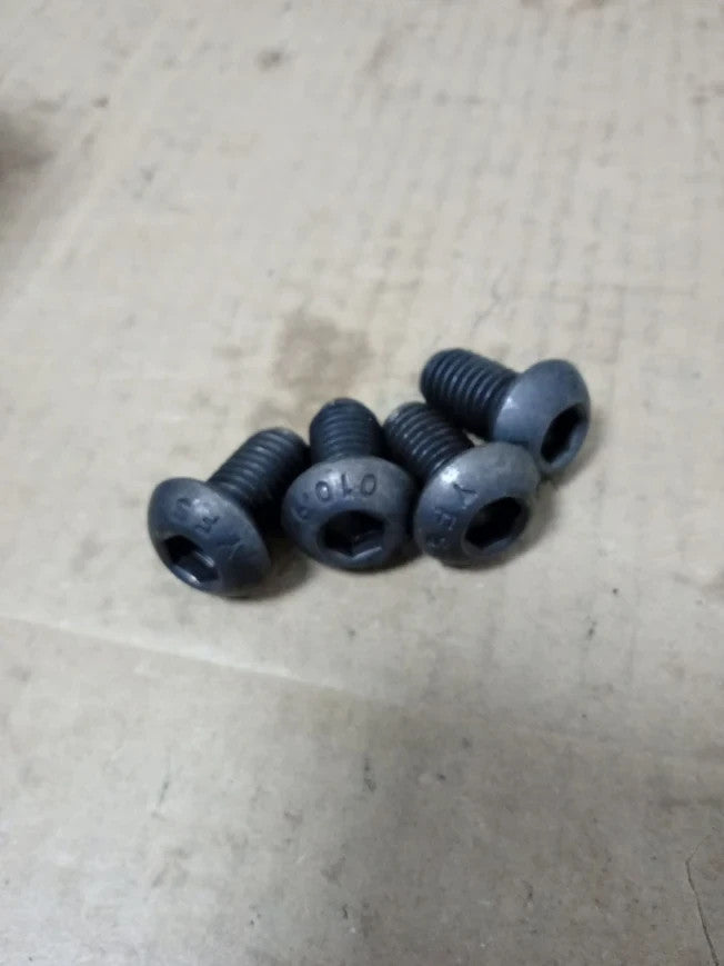 Terf 12mx20mm Hex Socket Cap Button Head Machine Screws Black High Tensile