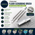 ASelected Floor Scrubbing Brush With Adjustable Long Handle Stiff Bristle
