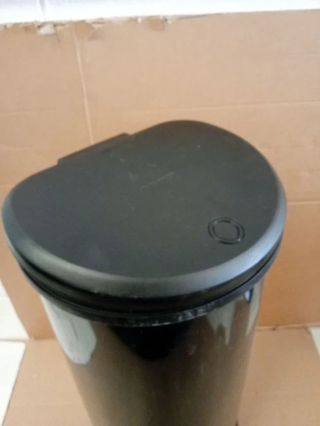 Curver 40Litre Deco Bin Touch Top Kitchen Made From Resin Black 67x34x29cm