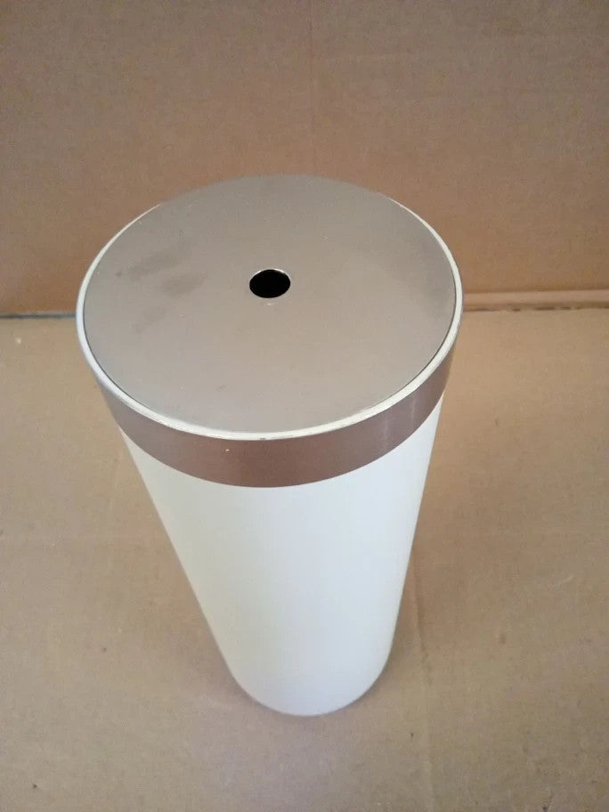 Habitat Toilet Brush Holder 38.5x9.5x9.5cm Cream And Silver
