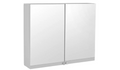 Argos Home Prime 2 Door Mirrored Cabinet White Bathroom Wall Storage Design