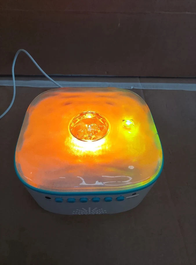 Bozhihong Galaxy Projector Star Night Light With Remote Control Timer White New