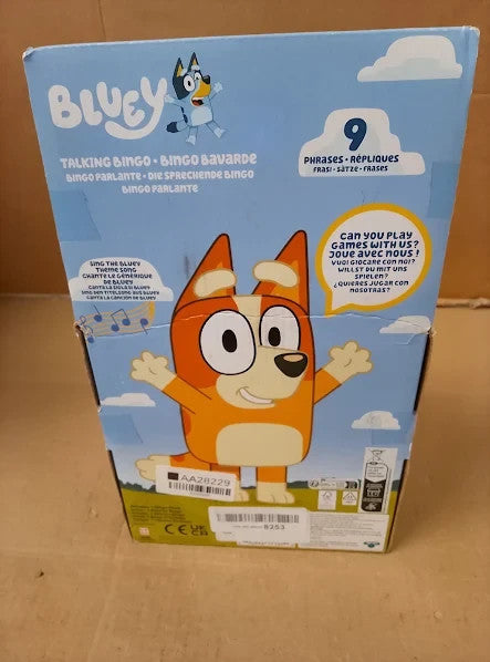 Bluey Bingo Large 30cm Tall Talking Sounds Plush Collectable Soft Toy 3+