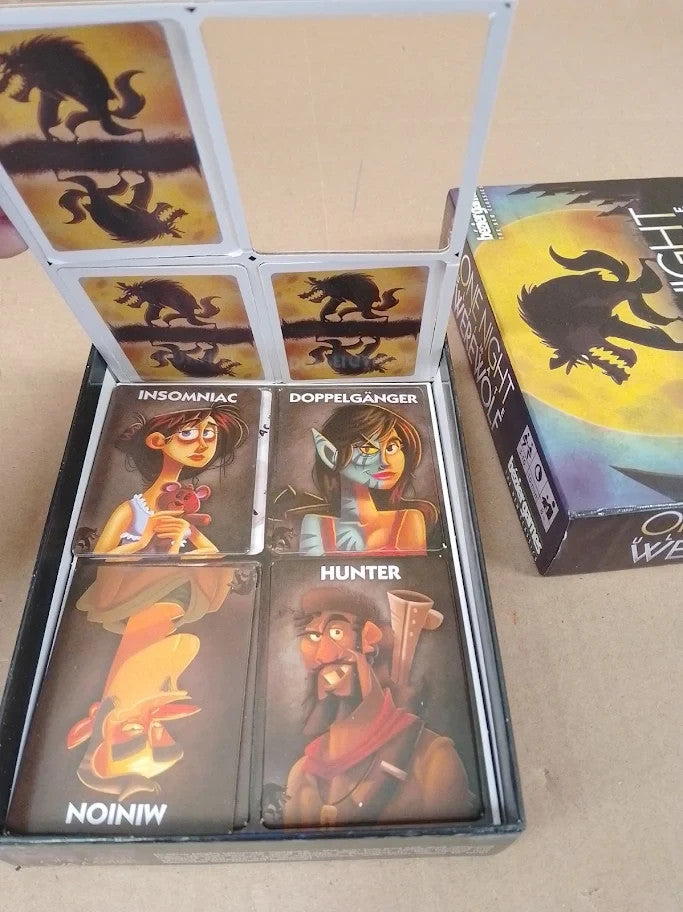 Bezier Games One Night Ultimate Werewolf Board Game 3-10 Players 8+ New