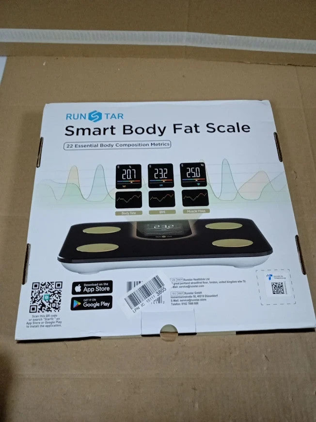 Runstar Scales Body Weight Bathroom Scale 8 In 1 VA Display New