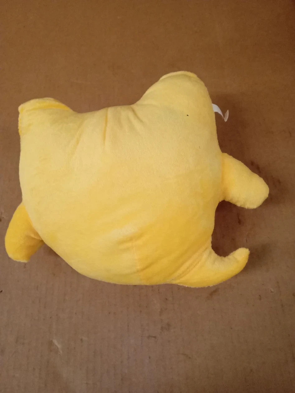 OUKEYI 25cm Yellow Mario All Cartoon Anime Star Stuffed Toys Cushion Pillow
