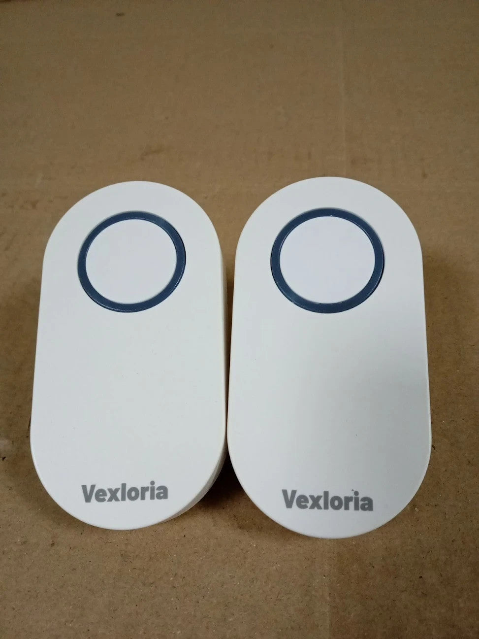 Vexloria Wireless Doorbell Receiver 150m Long Range Battery Operated White New