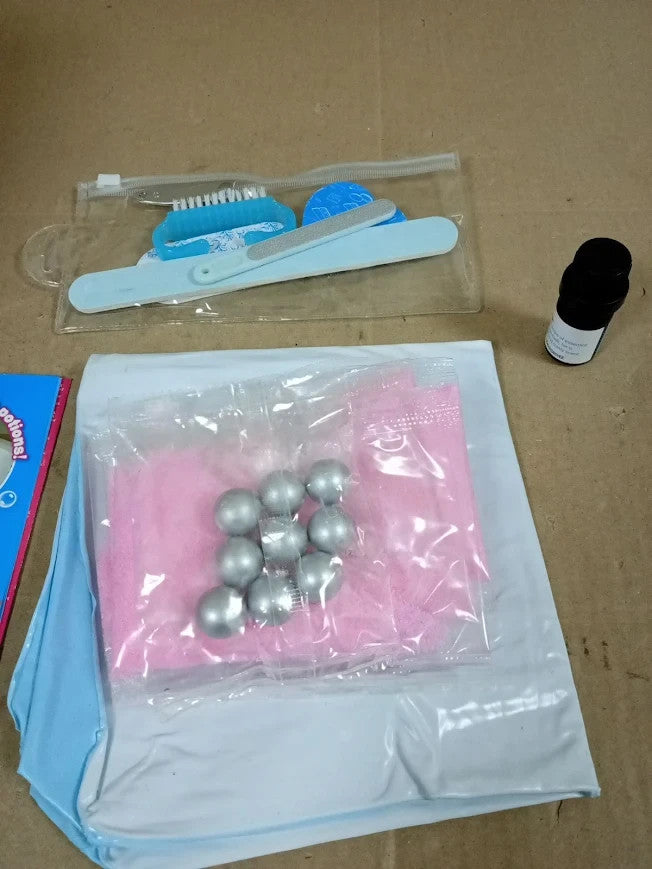 Zimpli Gelli Spa Use Pack Pedicure Set Massaging Marbles Mint Essential 5+ New