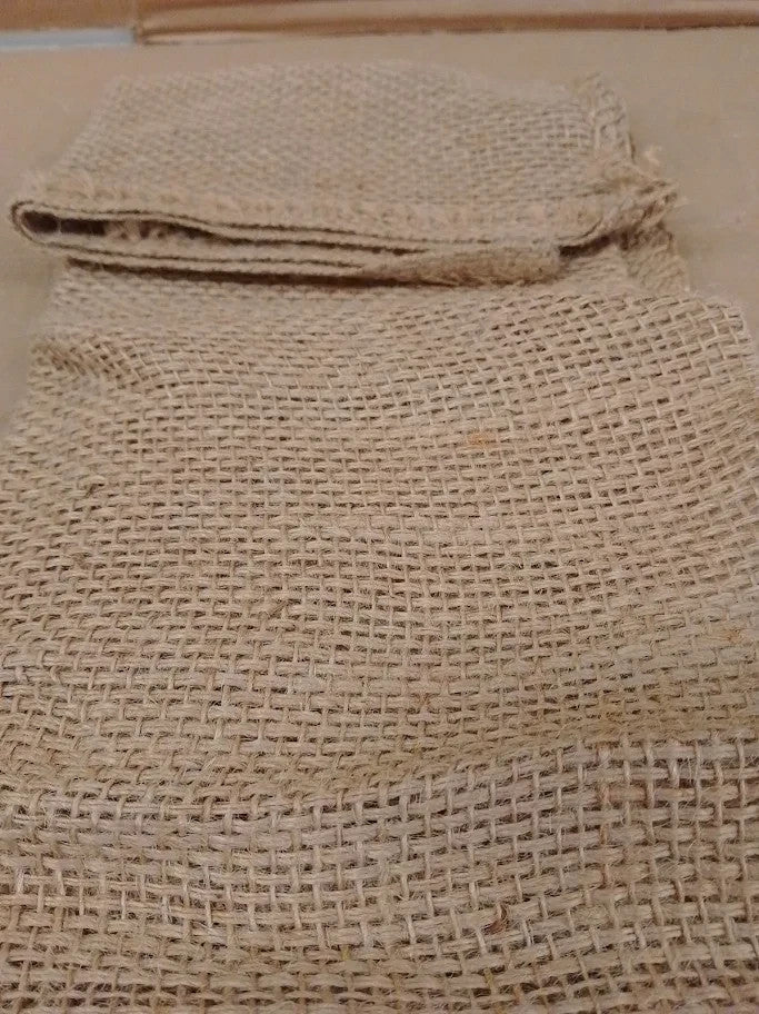 Arrderly 1pc Large Hessian Potato Sack Reusable Woven Sand Storage Vegetable