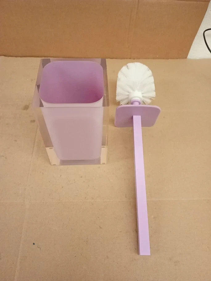 Gedy By Nameeks Rainbow Toilet Brush Holders Lilac RA33 Contemporary Resin