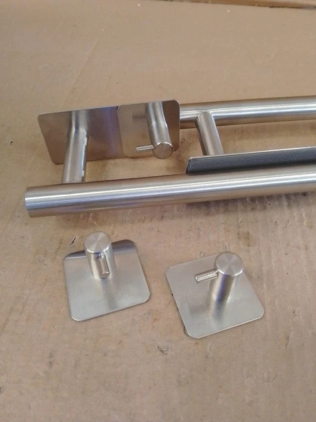 Ibergrif Bathroom Hardware Set Bath Accessory Kit Towel Rail Wall M34452A